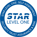 CSA STAR Level 1 self-assessment badge